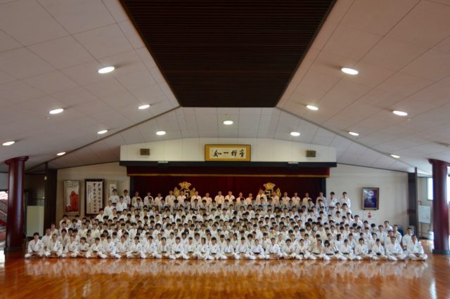 2016年度中学・高校少林寺拳法連盟本部合宿